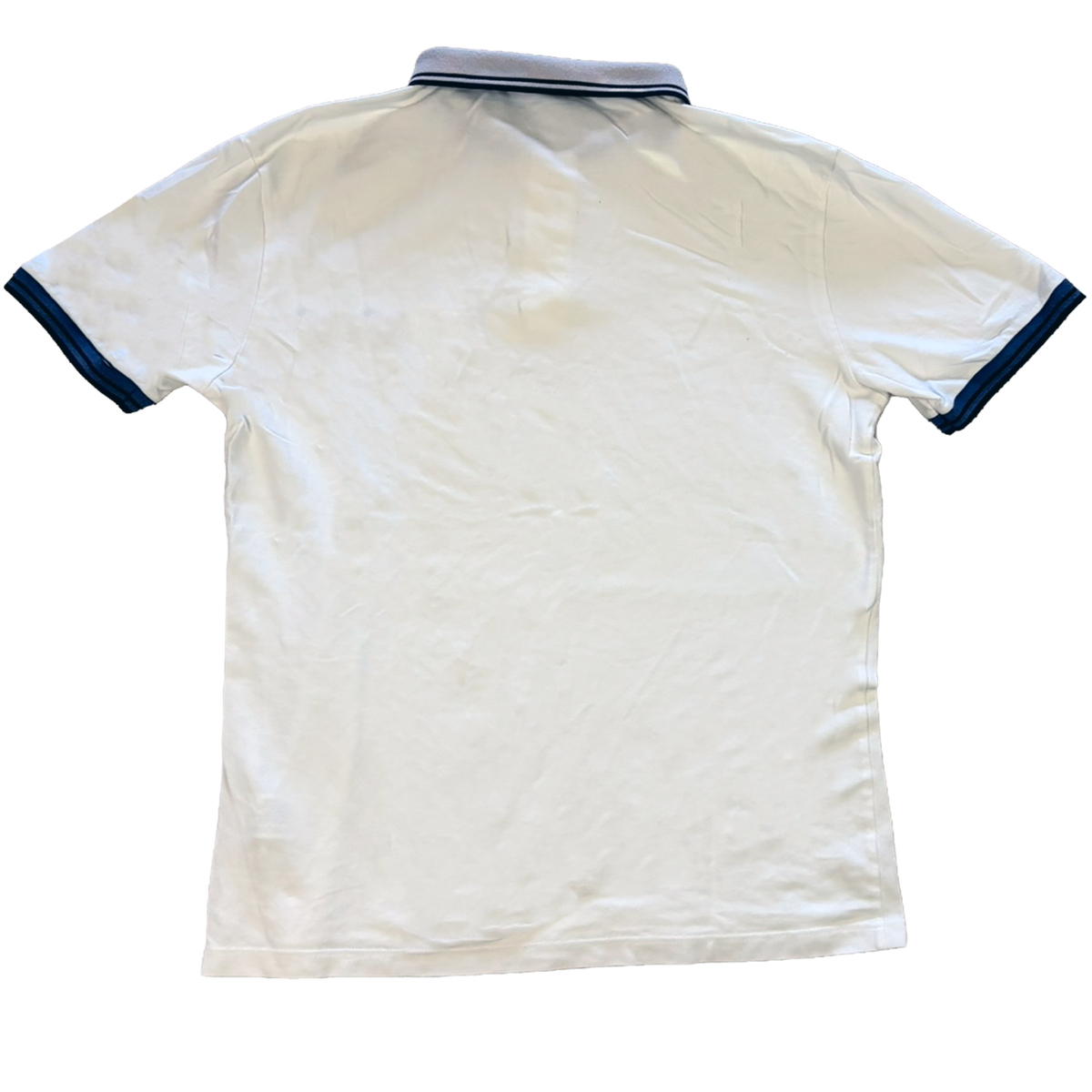 Fred Perry Special Edition Polo Shirt White Navy | Size XL