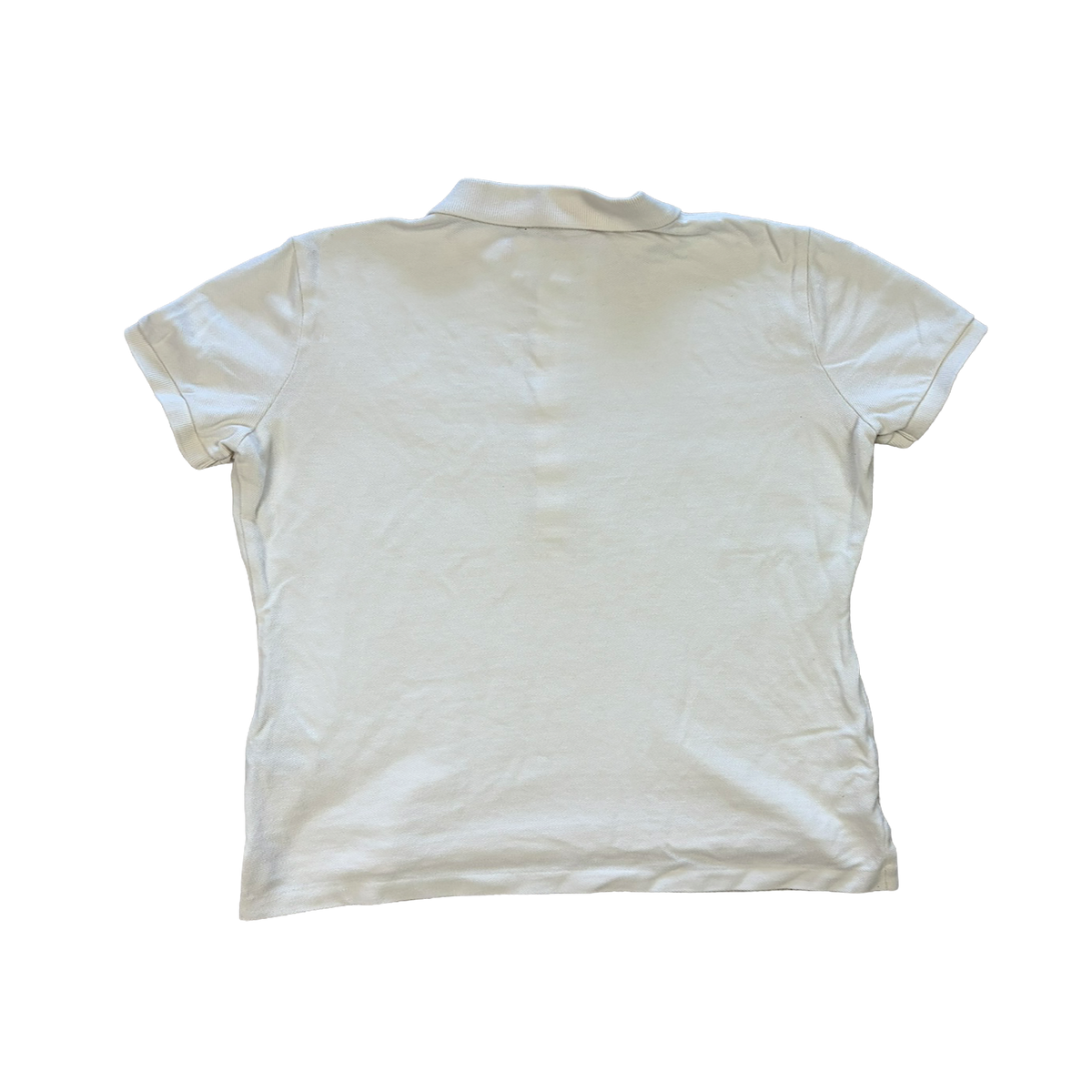 Ralph Lauren The Skinny Polo White Beaded Logo – Size M