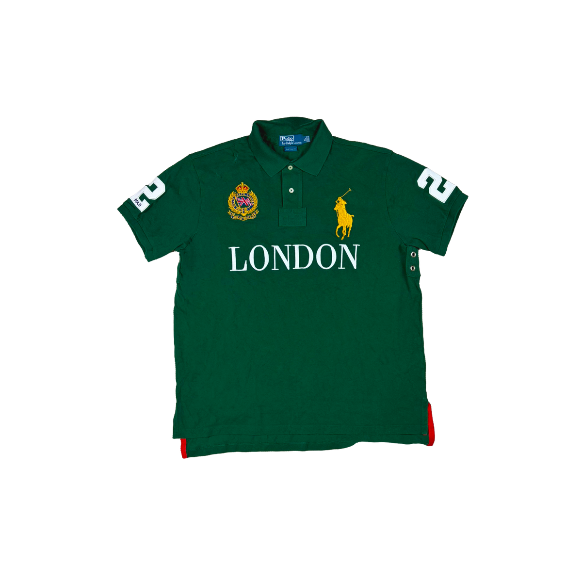 Polo Ralph Lauren London Big Pony Polo – Dunkelgrün – XL