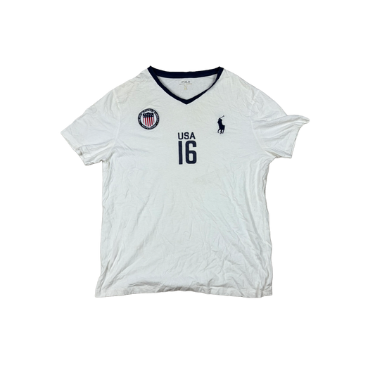 Polo Ralph Lauren Team USA 2016 Vintage T-Shirt – White
