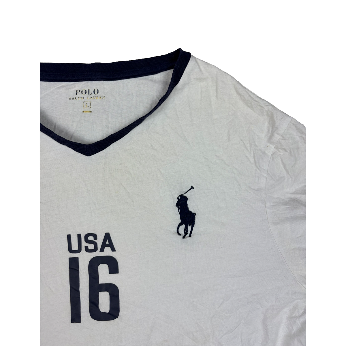 Polo Ralph Lauren Team USA 2016 Vintage T-Shirt – White