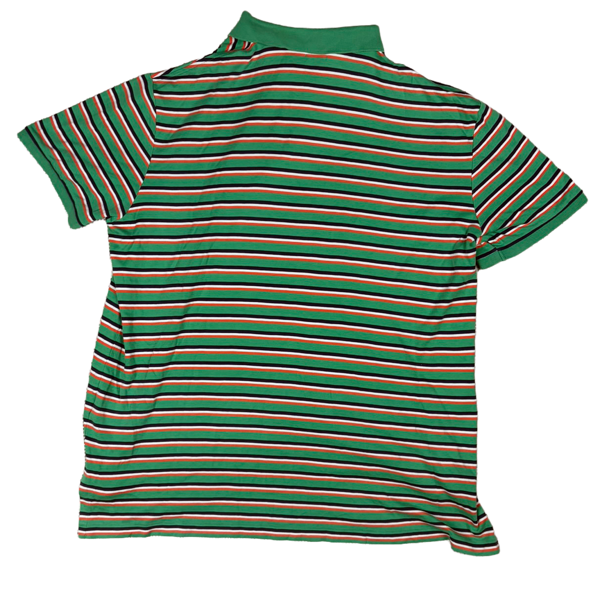 Polo Ralph Lauren Pima Soft Touch Striped Polo – Green/Multi – XL