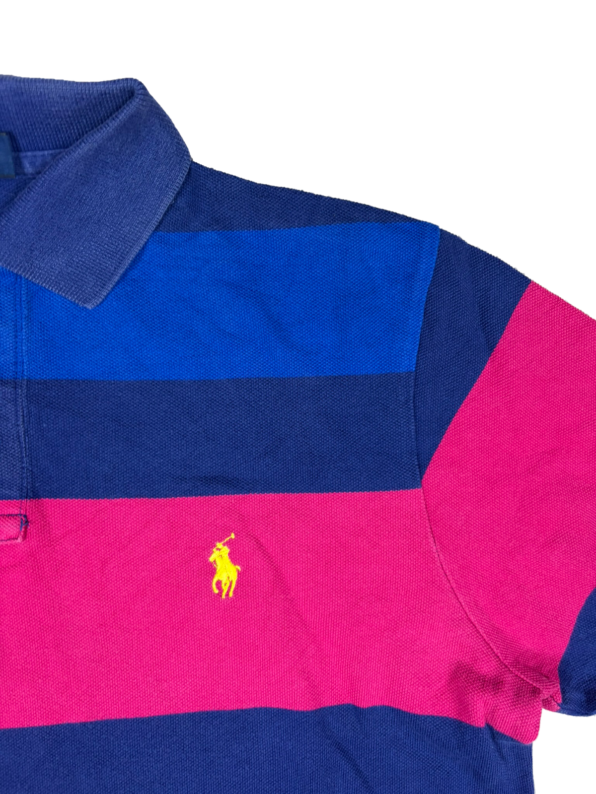 Polo Ralph Lauren Custom Fit Colorblock Polo – Multicolor – M
