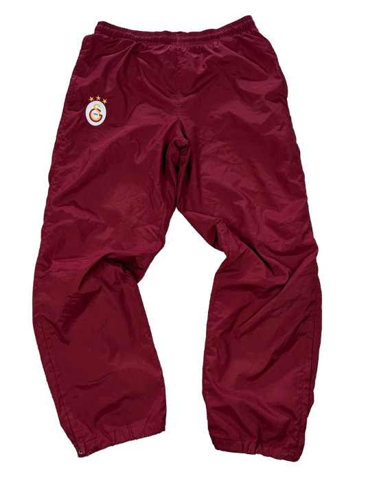 Vintage Nike Galatasaray Track Pants Burgundy | M