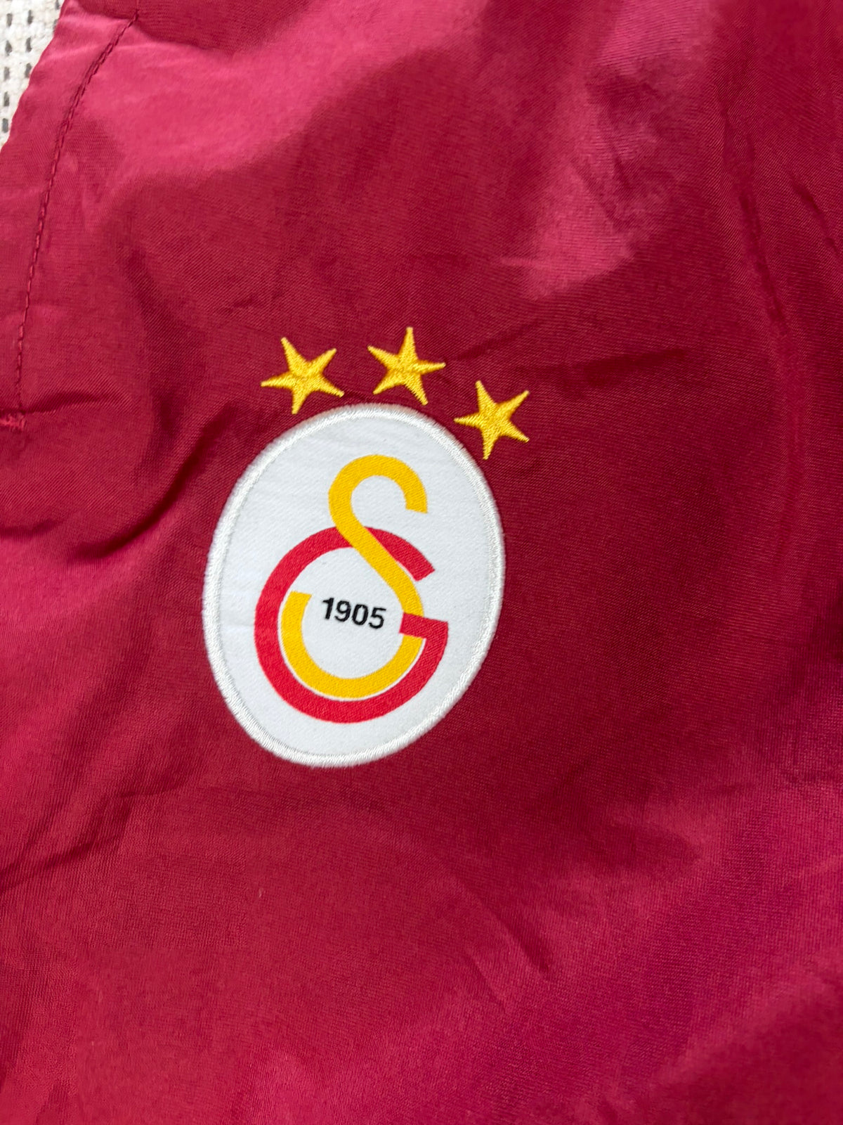 Vintage Nike Galatasaray Track Pants Burgundy | M