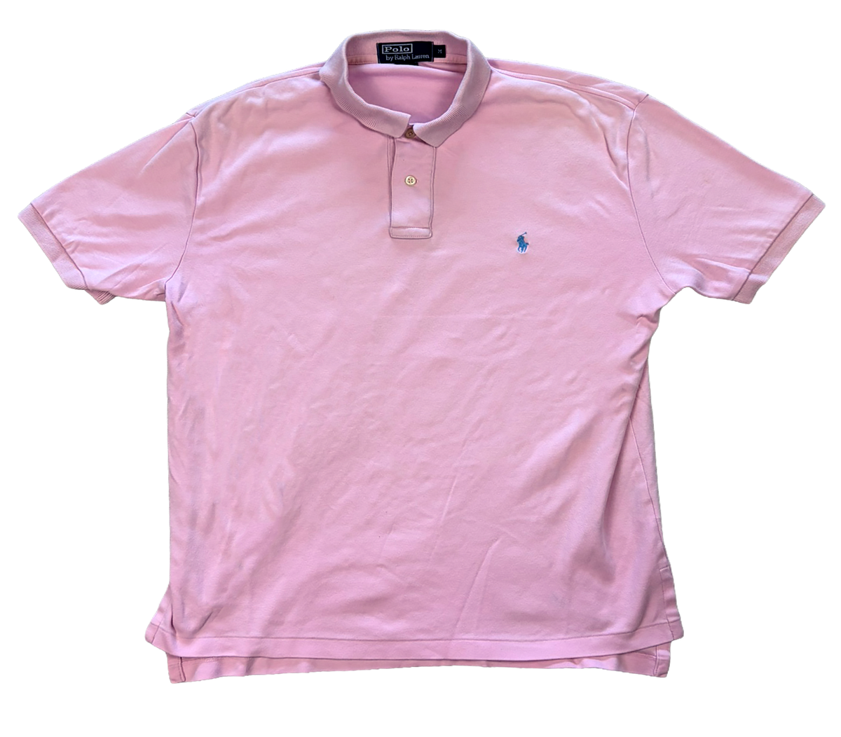 Polo by Ralph Lauren Polo Shirt Pink Blue Pony – Size M