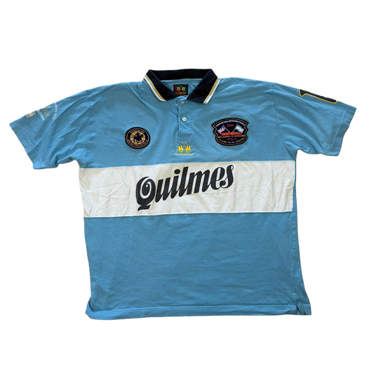 La Martina Argentina Polo Test Match 2002 Quilmes Polo Shirt – Size L