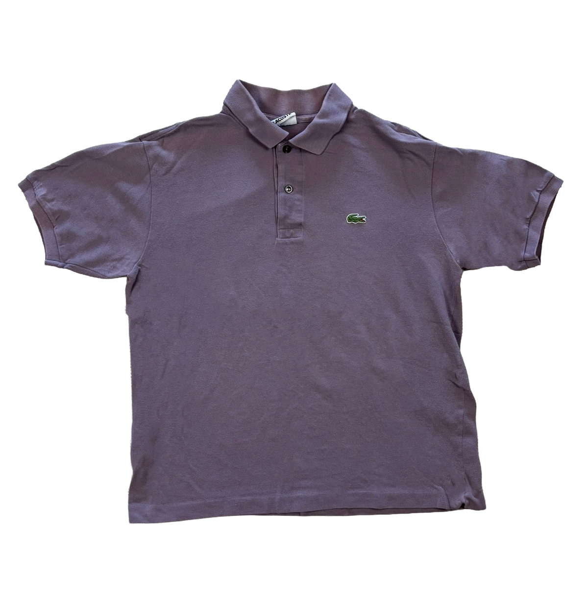 Vintage Lacoste Polo Shirt Lila / Mauve – Größe 4