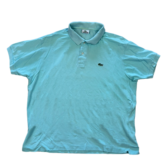 Vintage Lacoste Polo Shirt Mint / Türkis – Größe 7