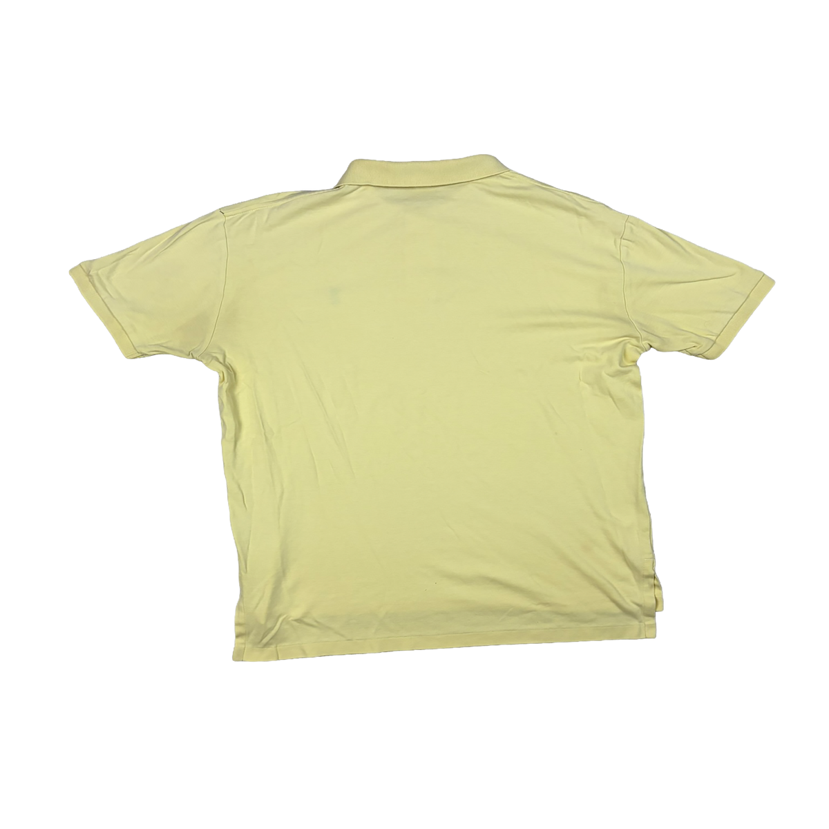 Polo Ralph Lauren Poloshirt Gelb – Navy Pony Logo – Größe M