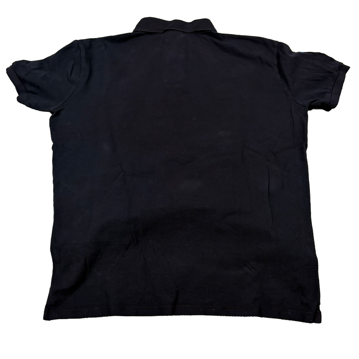 Polo Ralph Lauren Custom Fit Big Pony Poloshirt Schwarz/Blau – Größe S – Vintage