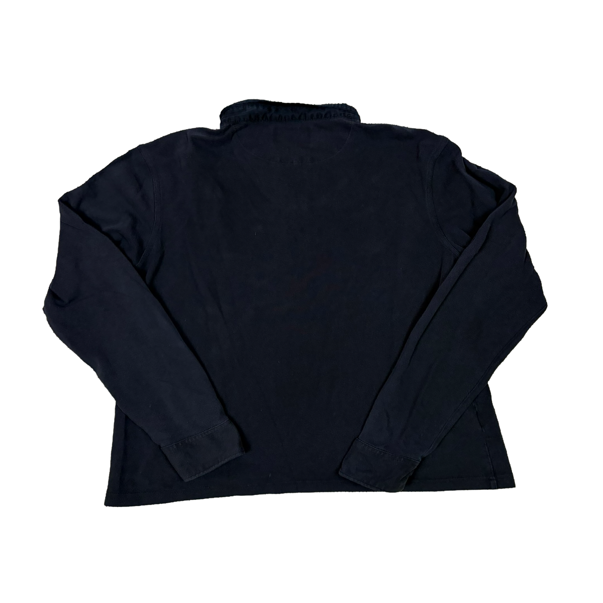 Fred Perry Langarm Poloshirt Dunkelblau – Slim Fit – Größe M